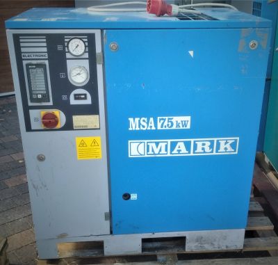 Używany kompresor śrubowy MARK MSA 7,5 kW